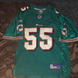 Reebok Miami dolphins  junior Seau Jersey